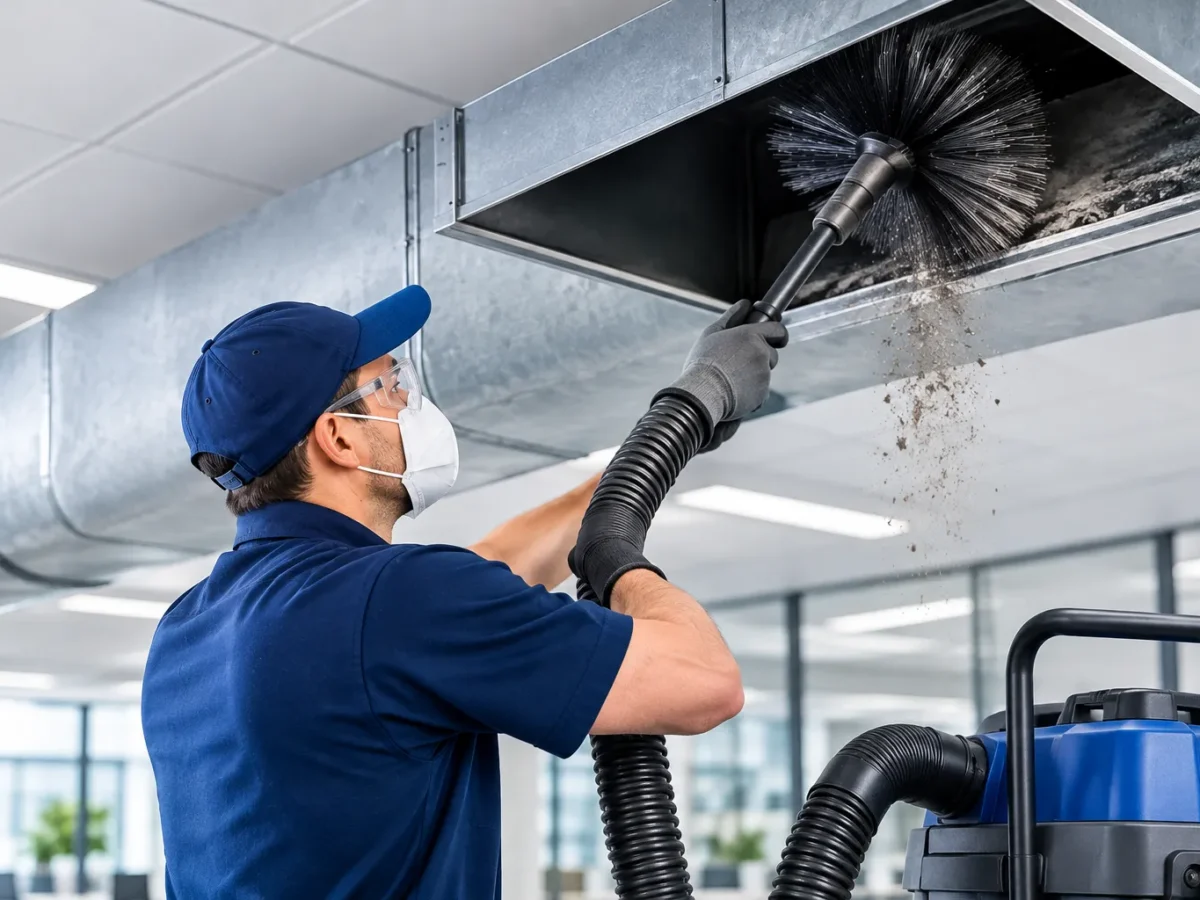 Commercial Duct Cleaning professional service
